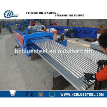 metal corrugated sheet roll forming machine